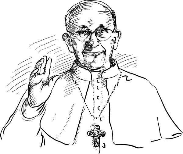 Papst Franziskus Sammlung